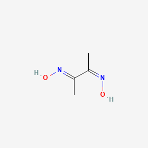 molecular formula C4H8N2O2 B1418098 2,3-Di(hydroxyimino)butane CAS No. 464921-35-5
