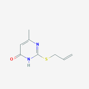 2-(Allylthio)-6-methylpyrimidin-4-ol