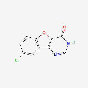 8-chloro[1]benzofuro[3,2-d]pyrimidin-4(3H)-one