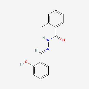 molecular formula C15H14N2O2 B1418141 Salicylidene o-toluic hydrazone CAS No. 82859-72-1