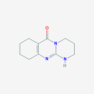 1,2,3,4,7,8,9,10-octahydro-6H-pyrimido[2,1-b]quinazolin-6-one