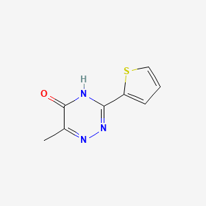 6-Methyl-3-(2-thienyl)-1,2,4-triazin-5-ol