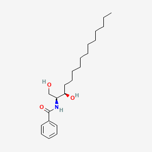 molecular formula C22H37NO3 B14181447 N-[(2S,3R)-1,3-dihydroxypentadecan-2-yl]benzamide CAS No. 920277-41-4
