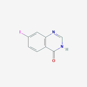 molecular formula C8H5IN2O B1418158 7-碘喹唑啉-4(3h)-酮 CAS No. 202197-77-1