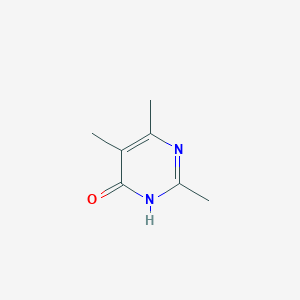 molecular formula C7H10N2O B1418164 2,5,6-Trimethylpyrimidin-4-ol CAS No. 89943-15-7
