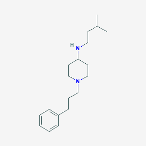 molecular formula C19H32N2 B14181655 N-(3-Methylbutyl)-1-(3-phenylpropyl)piperidin-4-amine CAS No. 919511-41-4
