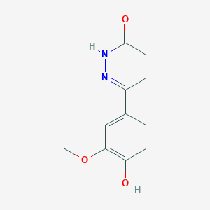 6-(4-hydroxy-3-methoxyphenyl)pyridazin-3(2H)-one