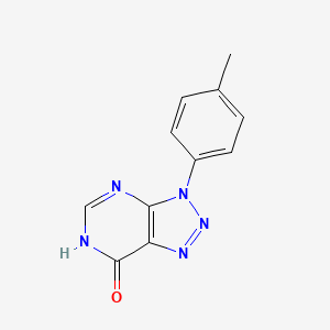 3-(4-methylphenyl)-3,6-dihydro-7H-[1,2,3]triazolo[4,5-d]pyrimidin-7-one