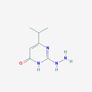 2-hydrazino-6-isopropylpyrimidin-4(3H)-one