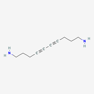molecular formula C10H16N2 B14181838 Deca-4,6-diyne-1,10-diamine CAS No. 920754-75-2