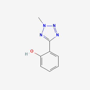 molecular formula C8H8N4O B1418188 2-(2-Methyl-2H-tetrazol-5-yl)phenol CAS No. 65103-28-8