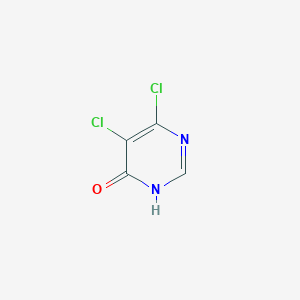 molecular formula C4H2Cl2N2O B1418189 5,6-Dichloropyrimidin-4-ol CAS No. 88982-91-6