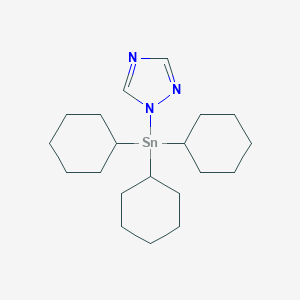 molecular formula C20H35N3Sn B141819 Azocyclotin CAS No. 41083-11-8