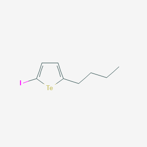 molecular formula C8H11ITe B14181932 Tellurophene, 2-butyl-5-iodo- CAS No. 851761-86-9