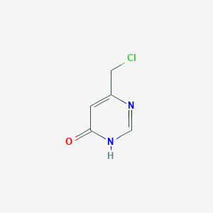 molecular formula C5H5ClN2O B1418198 6-(Chloromethyl)pyrimidin-4-OL CAS No. 94171-03-6