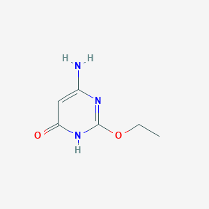 molecular formula C6H9N3O2 B1418219 6-Amino-2-ethoxypyrimidin-4(3H)-one CAS No. 53557-49-6