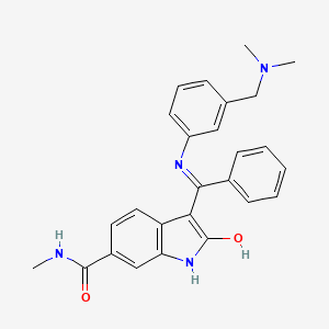 molecular formula C26H26N4O2 B1418226 MEK inhibitor CAS No. 334951-92-7