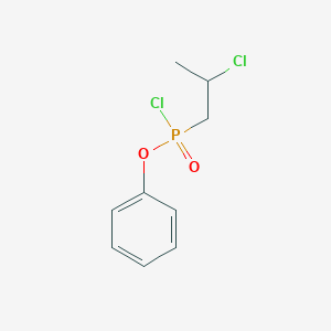 molecular formula C9H11Cl2O2P B14182935 Phenyl (2-chloropropyl)phosphonochloridate CAS No. 849811-73-0