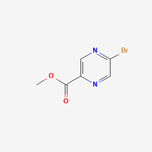 molecular formula C6H5BrN2O2 B1418297 Methyl 5-bromopyrazine-2-carboxylate CAS No. 210037-58-4