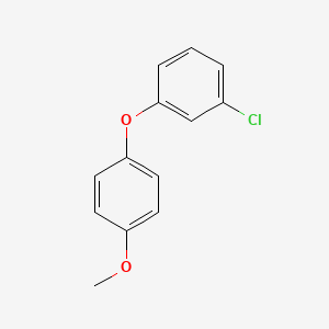 molecular formula C13H11ClO2 B14182972 1-Chloro-3-(4-methoxyphenoxy)benzene CAS No. 917836-84-1