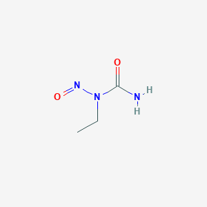 molecular formula C3H7N3O2 B014183 N-Ethyl-N-nitrosourea CAS No. 759-73-9