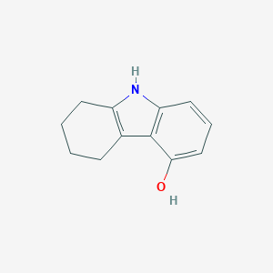 molecular formula C12H13NO B141830 2,3,4,9-Tetrahydro-1H-carbazol-5-ol CAS No. 35618-96-3