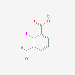 molecular formula C8H5IO3 B14183173 3-Formyl-2-iodobenzoic acid CAS No. 921620-77-1