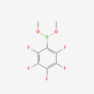 molecular formula C8H6BF5O2 B14183211 Dimethyl (pentafluorophenyl)boronate CAS No. 848609-02-9