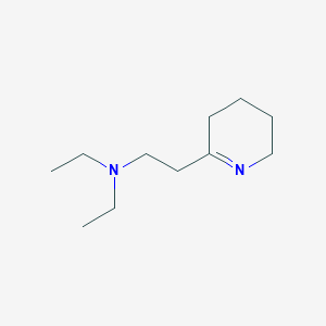 molecular formula C11H22N2 B14183256 N,N-Diethyl-2-(3,4,5,6-tetrahydropyridin-2-yl)ethan-1-amine CAS No. 920512-73-8