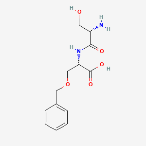 molecular formula C13H18N2O5 B14183376 L-Seryl-O-benzyl-L-serine CAS No. 921934-30-7