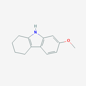 molecular formula C13H15NO B141834 7-甲氧基-2,3,4,9-四氢-1H-咔唑 CAS No. 3382-43-2