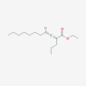 molecular formula C16H28O2 B14183705 Ethyl 2-propylundeca-2,3-dienoate CAS No. 894855-51-7
