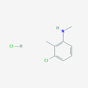 3-Chloro-N,2-dimethylaniline hydrochloride