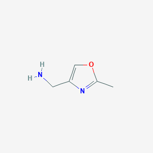 molecular formula C5H8N2O B1418392 (2-Methyloxazol-4-YL)methanamine CAS No. 1065073-45-1