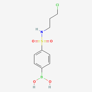 N-(3-Chloropropyl) 4-boronobenzenesulfonamide