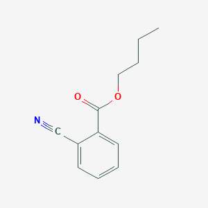 molecular formula C12H13NO2 B14184380 Butyl 2-cyanobenzoate CAS No. 919535-98-1