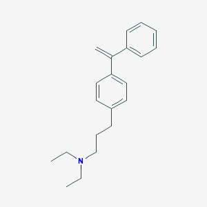 molecular formula C21H27N B14184393 N,N-Diethyl-3-[4-(1-phenylethenyl)phenyl]propan-1-amine CAS No. 929220-09-7