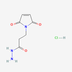 3-(2,5-Dioxo-2,5-dihydro-1H-pyrrol-1-yl)propanehydrazide hydrochloride