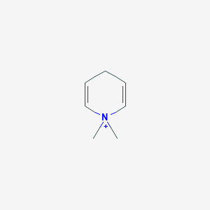 molecular formula C7H12N+ B14184446 1,1-Dimethyl-1,4-dihydropyridin-1-ium CAS No. 860498-51-7