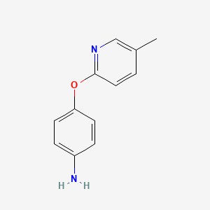 4-[(5-Methylpyridin-2-yl)oxy]aniline