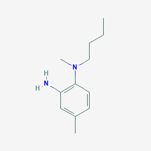 molecular formula C12H20N2 B1418469 N~1~-Butyl-N~1~,4-dimethyl-1,2-benzenediamine CAS No. 1097786-24-7