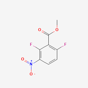 molecular formula C8H5F2NO4 B1418479 Methyl 2,6-difluoro-3-nitrobenzoate CAS No. 84832-01-9