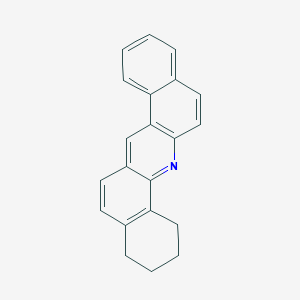 molecular formula C21H17N B014185 8,9,10,11-Tetrahydrodibenz(a,h)acridine CAS No. 97135-12-1