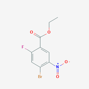 Ethyl 4-bromo-2-fluoro-5-nitrobenzoate