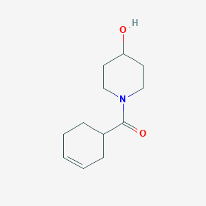 1-(Cyclohex-3-ene-1-carbonyl)piperidin-4-ol