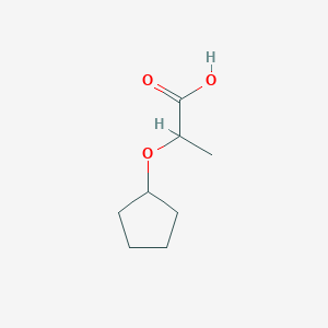 2-(Cyclopentyloxy)propanoic acid