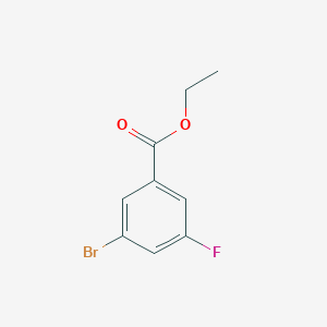 molecular formula C9H8BrFO2 B1418570 Ethyl 3-Bromo-5-fluorobenzoate CAS No. 353743-43-8
