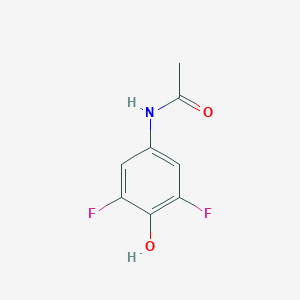 molecular formula C8H7F2NO2 B141858 N-(3,5-Difluoro-4-hydroxyphenyl)acetamide CAS No. 151414-41-4