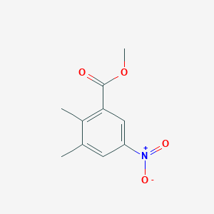 molecular formula C10H11NO4 B1418581 Methyl 2,3-dimethyl-5-nitrobenzoate CAS No. 90922-71-7