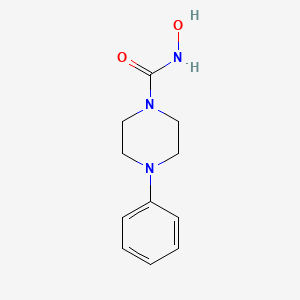 molecular formula C11H15N3O2 B14185813 N-Hydroxy-4-phenylpiperazine-1-carboxamide CAS No. 919996-64-8